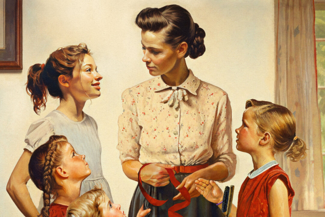 Since the dawn of time, mothers have provided guidance, protection, and affection for children. (Biba Kayewich)