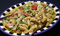Barbecued Pork Pasta Salad Perfect for Labor Day (or Anytime)