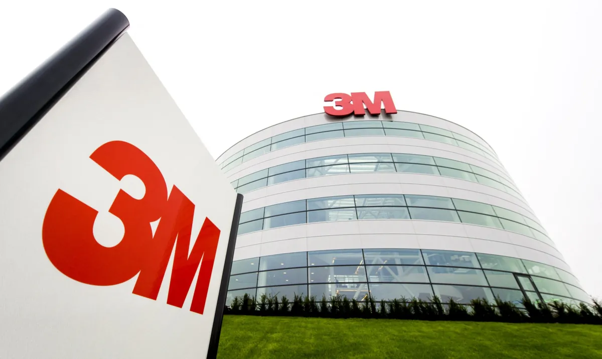 A view of the exterior of the Dutch head office of technology company 3M in Delft, Netherlands, on November 5, 2014. (Koen van Weel/AFP/Getty Images)