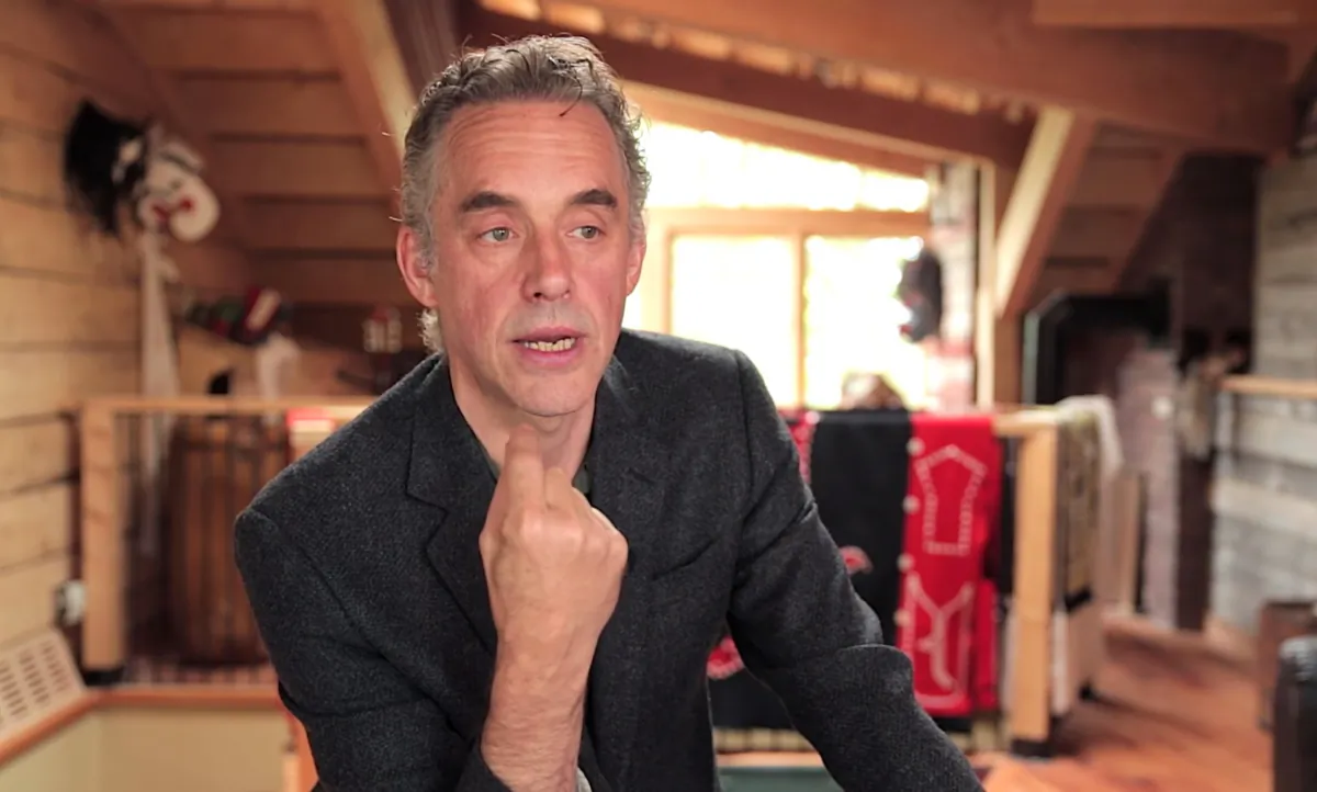 Jordan Peterson, Canadian clinical psychologist and professor emeritus of psychology at the University of Toronto, explains the communist roots of postmodernism during an interview with The Epoch Times on June 15, 2018. (The Epoch Times)