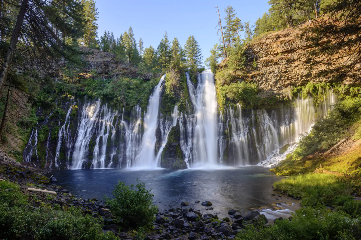 McArthur-Burney Falls Memorial State Park in Northern California has become crowded with people making social media posts at the site. (Dreamstime/TNS)