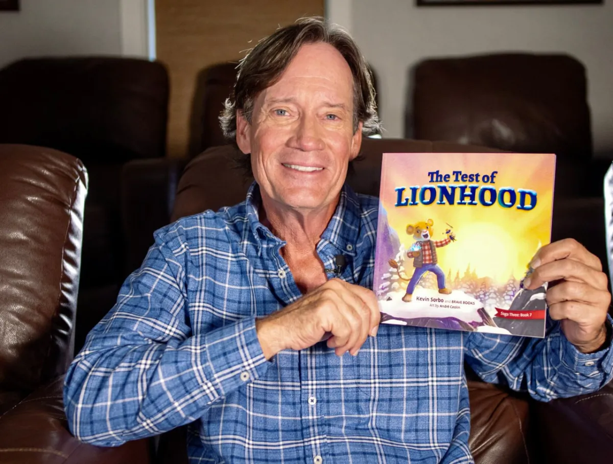 Actor Kevin Sorbo wrote a children's book published by Brave Books to fight for traditional masculinity. (Courtesy of Brave Books)