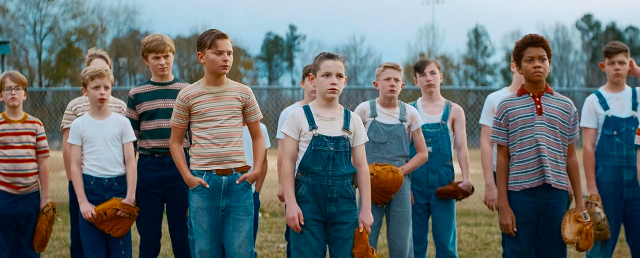 boys with baseball gloves in THE HILL 