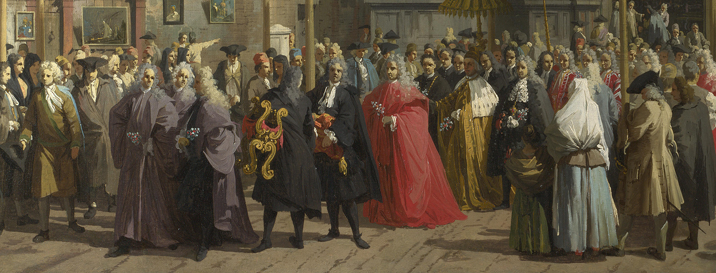 Detail Of Procession from Venice: The Feast Day of Saint Roch