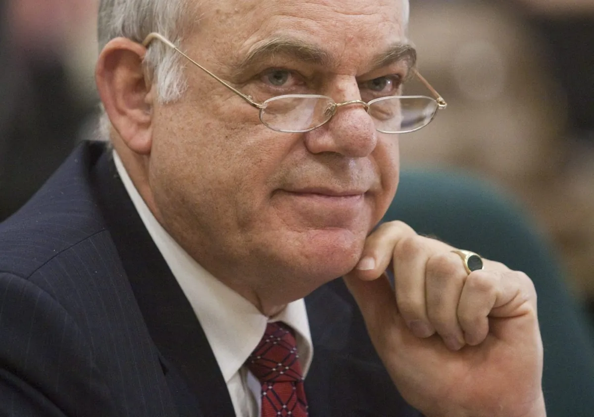 Konrad W. von Finckenstein waits prior to his appearance before a House of Commons science and technology committee on Parliament Hill in Ottawa on Feb. 3, 2011. (The Canadian Press/Pawel Dwulit)