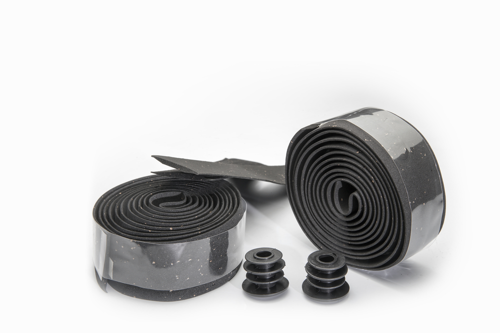 Bicycle Handlebar Tape On A White Background
