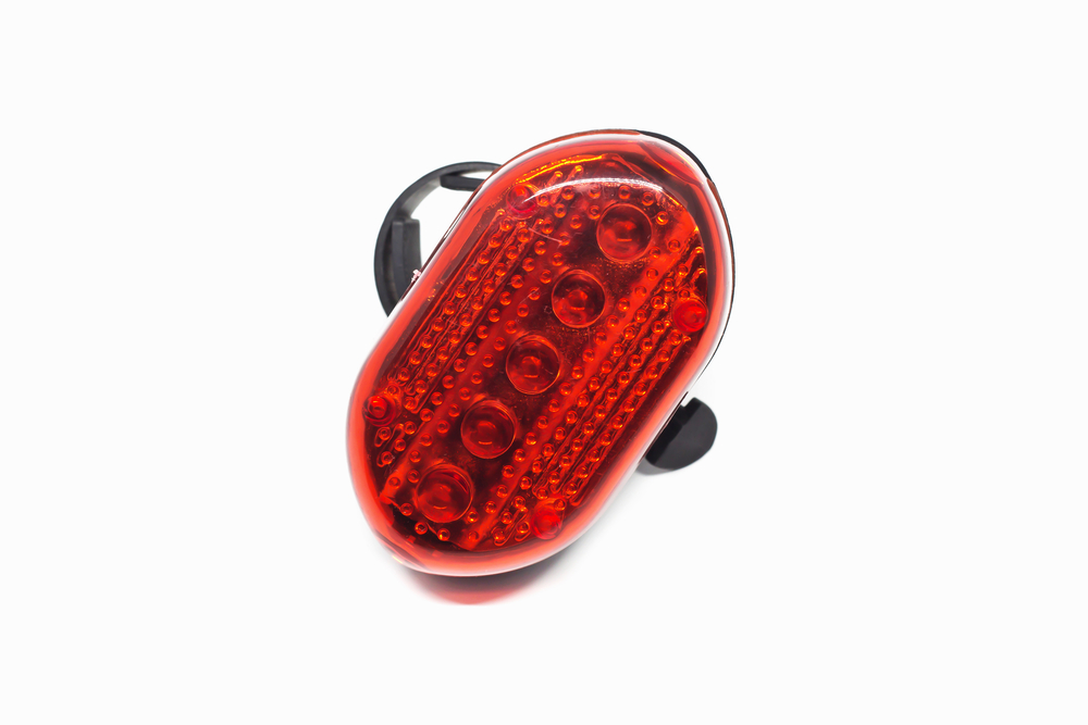 Bike Lights Isolated White Background