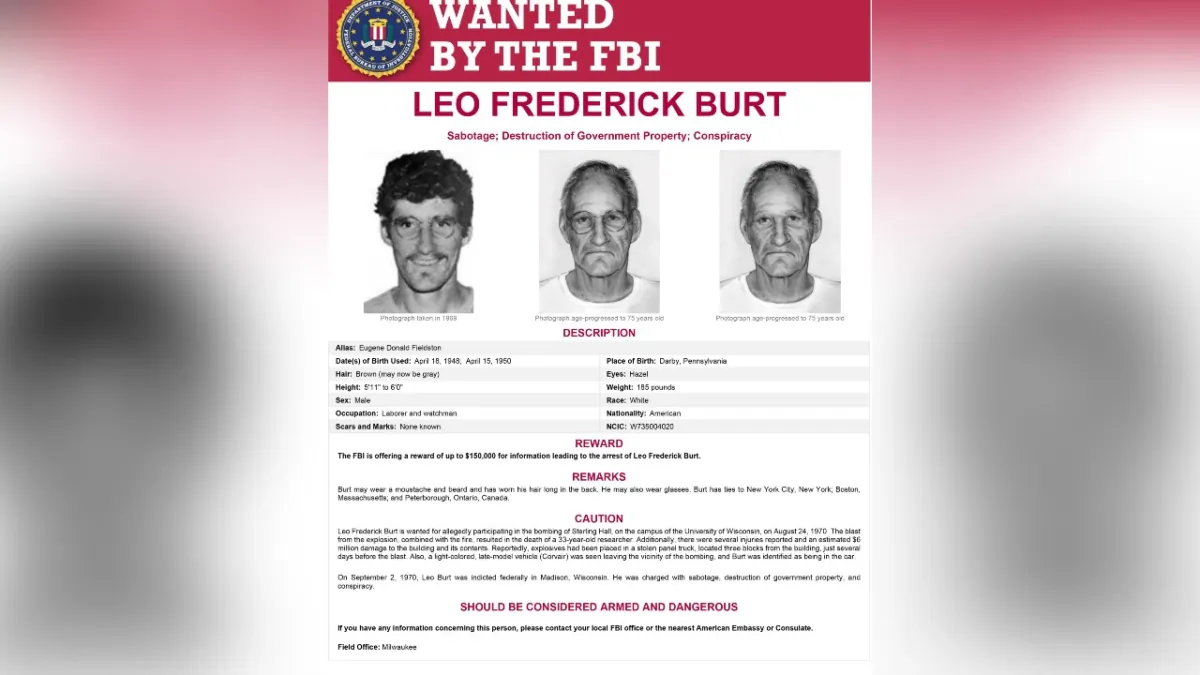 Leo Frederick Burt. (FBI via AP)