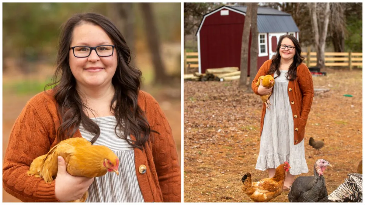 Amy Fewell, founder of Homesteaders of America. (Courtesy of Amy Fewell)