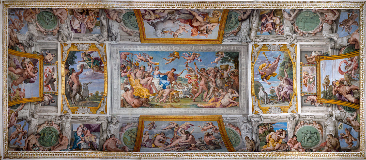 Farnese Ceiling after the restoration of 2015
