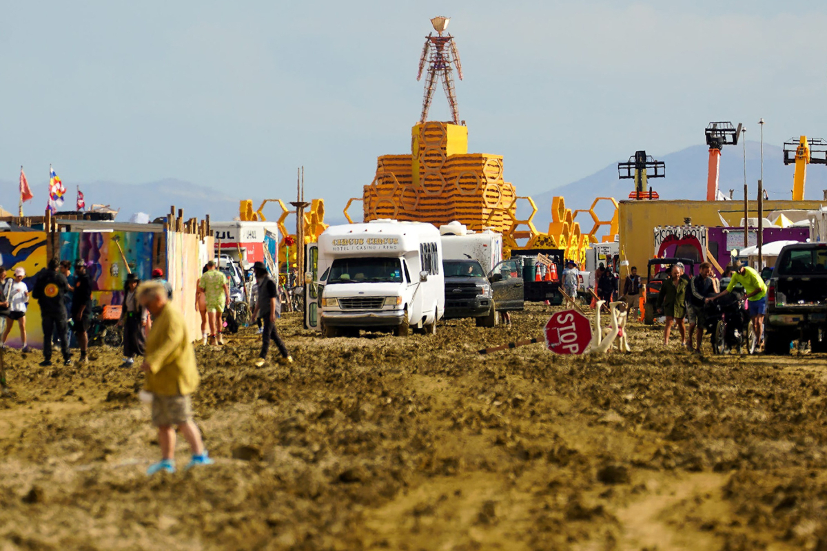 Burning Man encampment