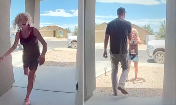 Homeless Woman Barges Into Family Home, Scaring the Kids, Dad Chooses Kindness: VIDEO