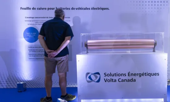 South Korean Firm Opening Copper Foil Plant in Quebec for Use in Electric Vehicles