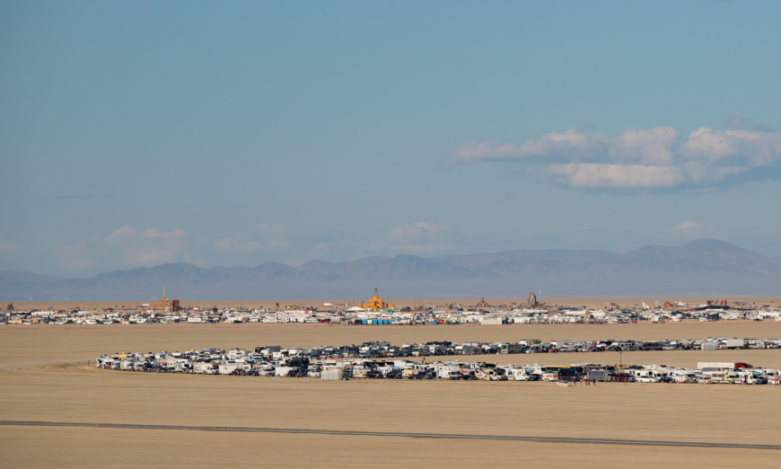 Mass exodus at Burning Man Festival, thousands still stranded.