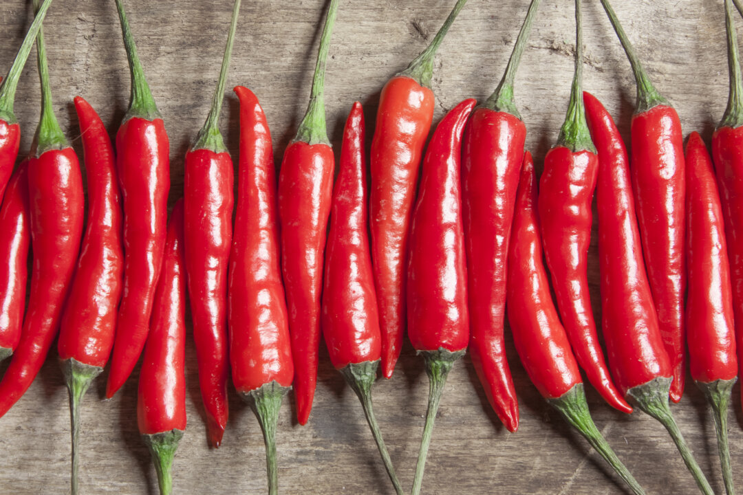Hot peppers not only add a little kick to your meal, they are loaded with health benefits. (Anton Watman/Shutterstock)