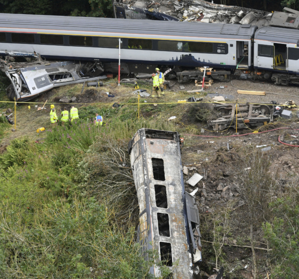 Britain Scotland Derailment