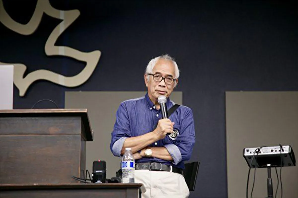 On Aug. 26, 2023, Ching Cheong, a senior Hong Kong journalist living in the United States, held a lecture in the San Francisco Bay Area on "How the Communist Party Infiltrates." (Xue Mingzhu/The Epoch Times)