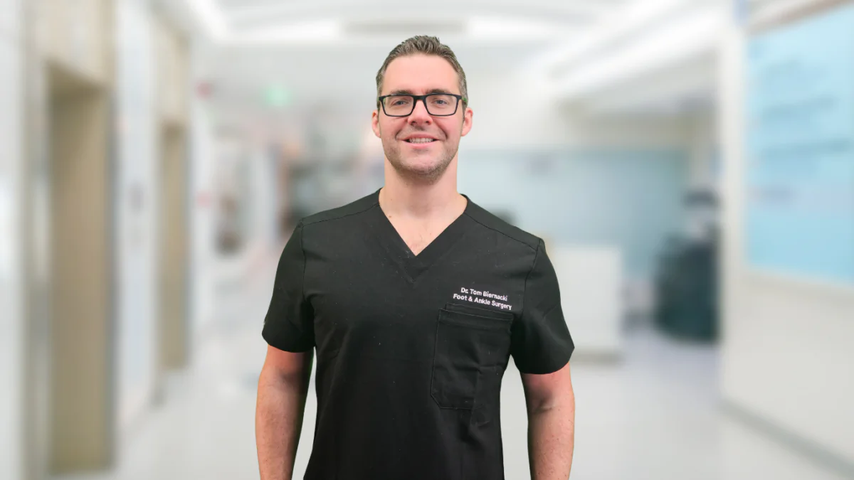 Dr. Tom Biernacki, a podiatrist and foot and ankle surgeon. (Courtesy of Dr. Tom Biernacki)