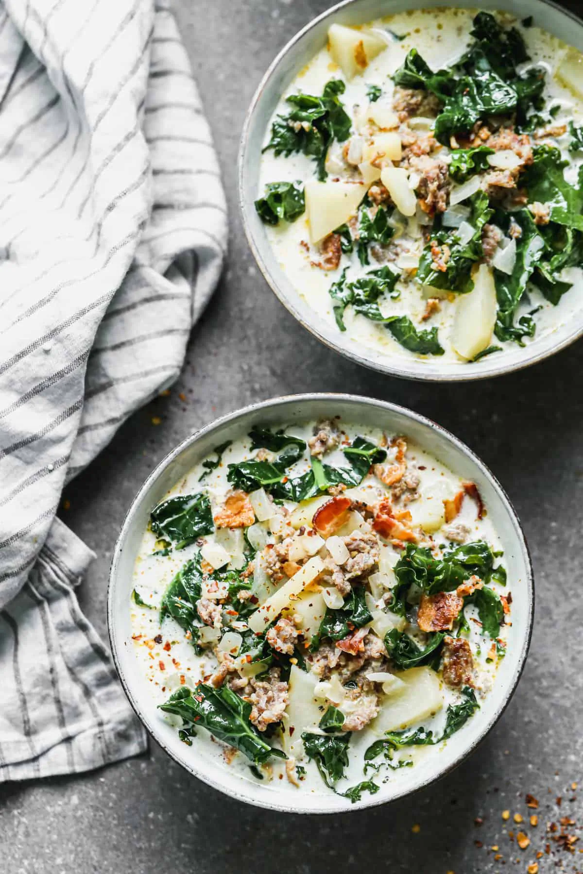 Homemade Zuppa Toscana inspired by Olive Garden. (Courtesy of Lauren Allen)