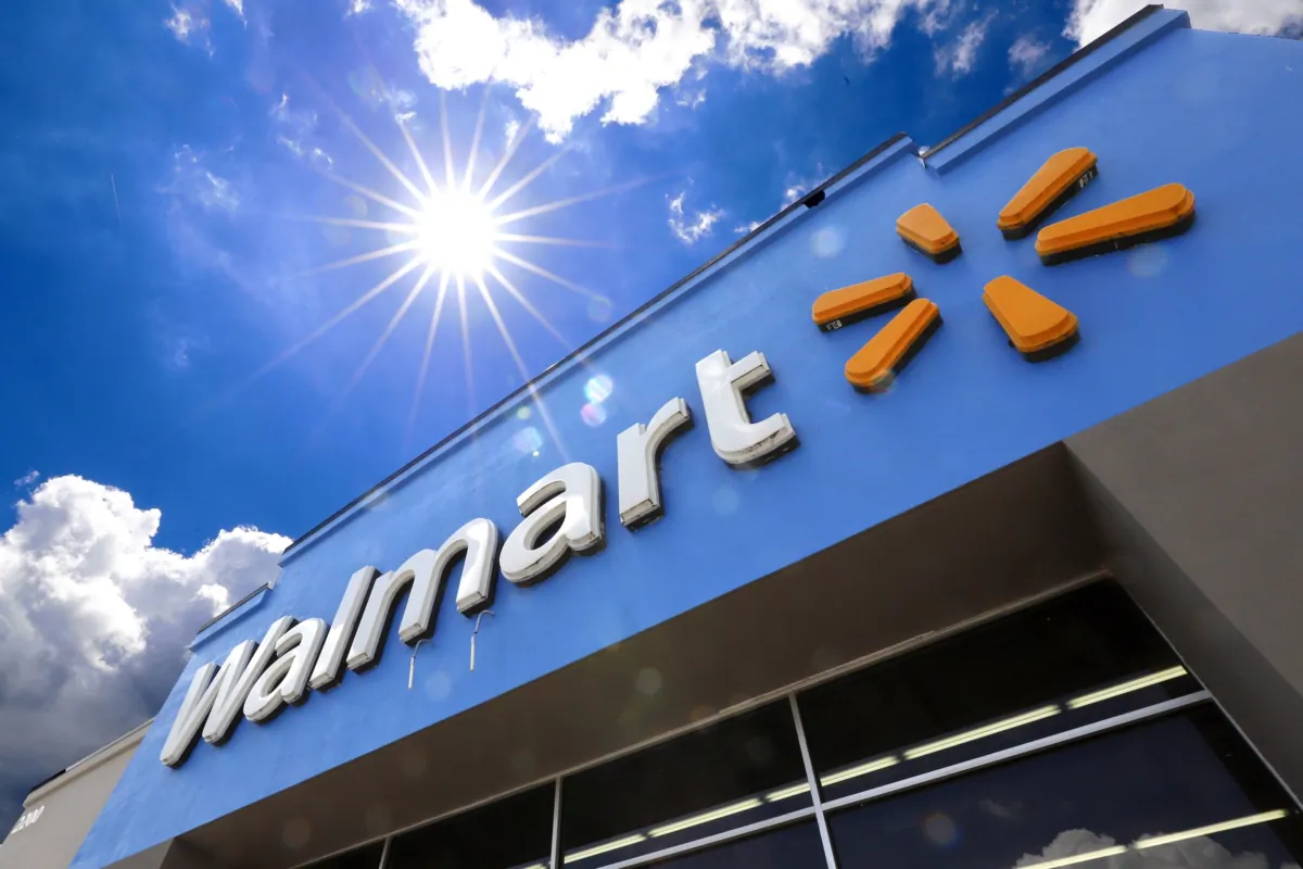 The entrance to a Walmart store in Pittsburgh on June 25, 2019. (Gene J. Puskar/AP Photo)