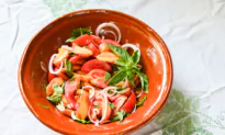 Tomato-Peach Salad Makes Sweet Use of Seasonal Fruit
