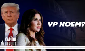 Gov. Kristi Noem Endorses Trump as Former President Rallies at Rushmore