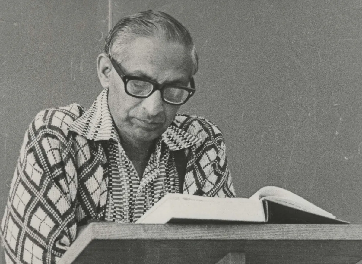 Kantilal T. Shukla, business professor at Compton College. (Courtesy of Pradip K. Shukla)