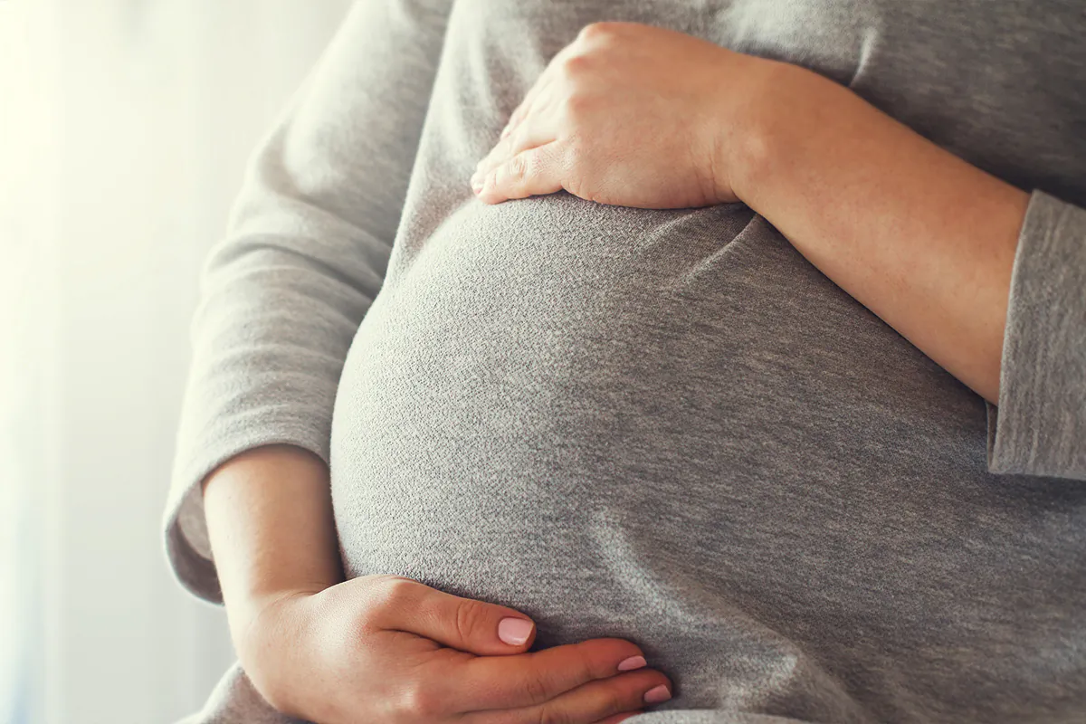 Though it takes nine months to carry a baby to full-term, it does not signify the end, but a transition to something new. (nerudol/Shutterstock)