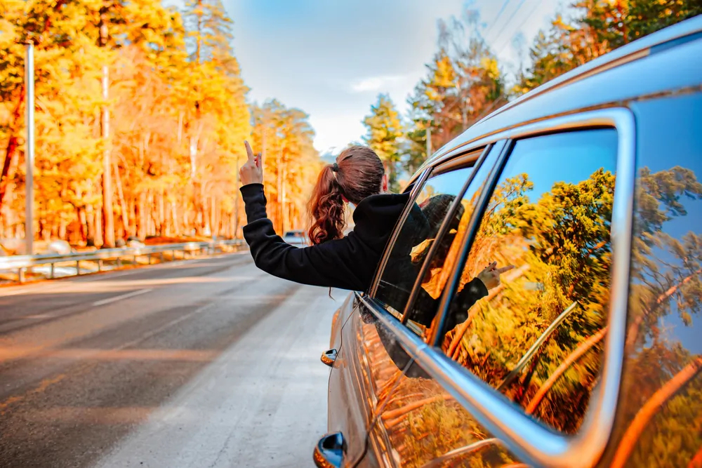 It's a beautiful time of year to take the scenic route to your destination.(Liudmila Evsegneeva/Shutterstock)