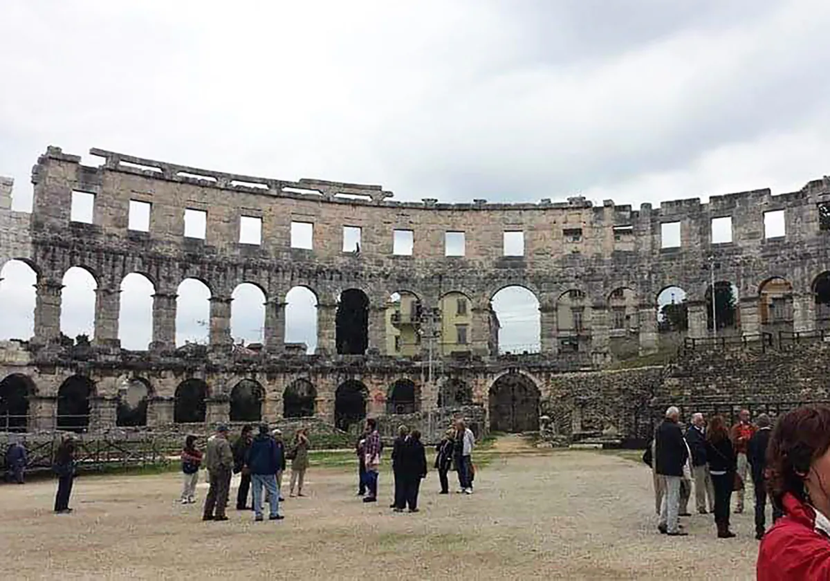During a tour of Croatia, a group of vacationers visits Pula, Ravinj and Porec on the Istrian Peninsula. Pula has ruins of a Roman amphitheater. (Nancy Clanton/The Atlanta Journal-Constitution/TNS)
