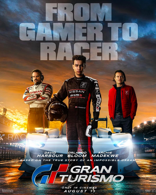 Movie poster for "Gran Turismo."