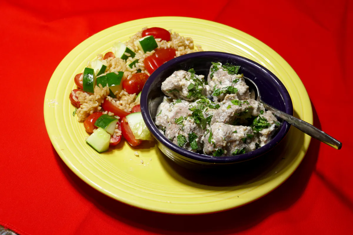 This tandoori lamb inspired dish can be put together in a flash. (Linda Gassenheimer/TNS)