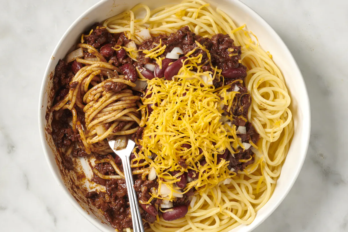 This Midwestern specialty has beans and is typically served over a bed of spaghetti. (Tribune New Service)