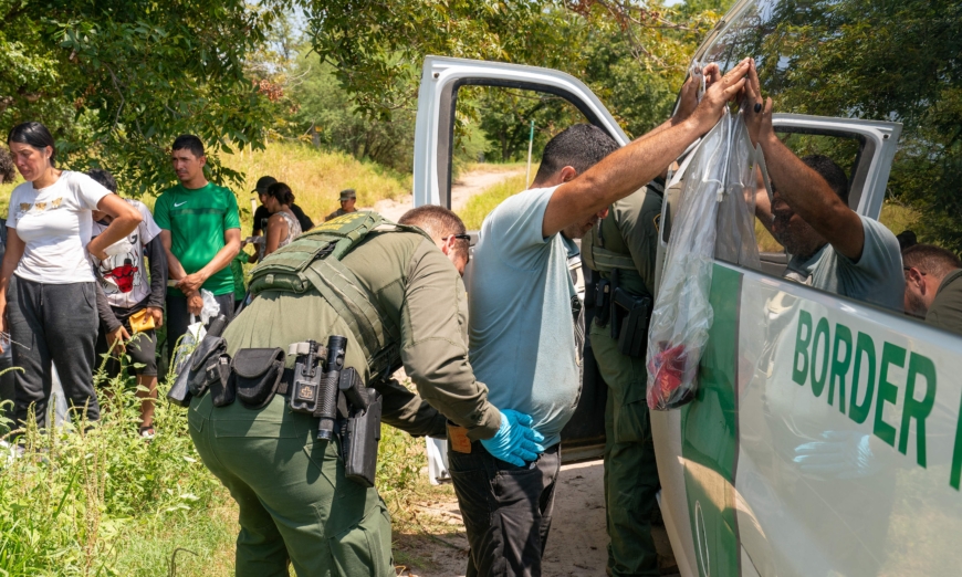 Around 150 illegal immigrants on the terror watchlist were caught at the US border in the last year.
