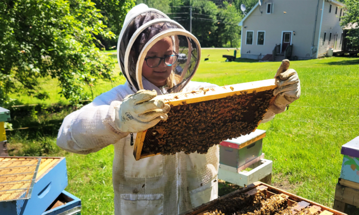 Maine’s Youngest Beekeeper Found Her Calling at the Age of 6, Now at 11 She Cares for 9 Hives