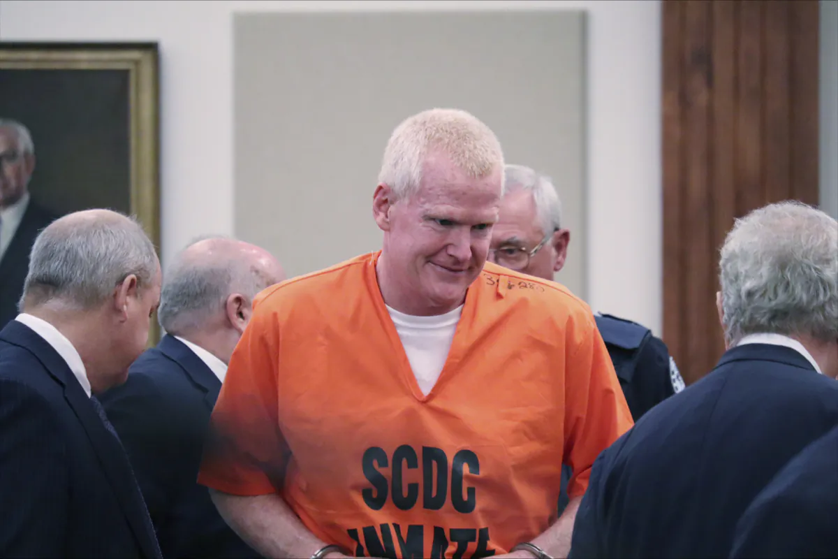 Disbarred attorney Alex Murdaugh arrives in court in Beaufort, S.C., on Sept. 14, 2023. (James Pollard/AP Photo)