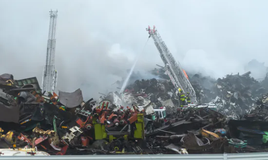 Fire at Recycling Plant Forces Evacuations in Saint John
