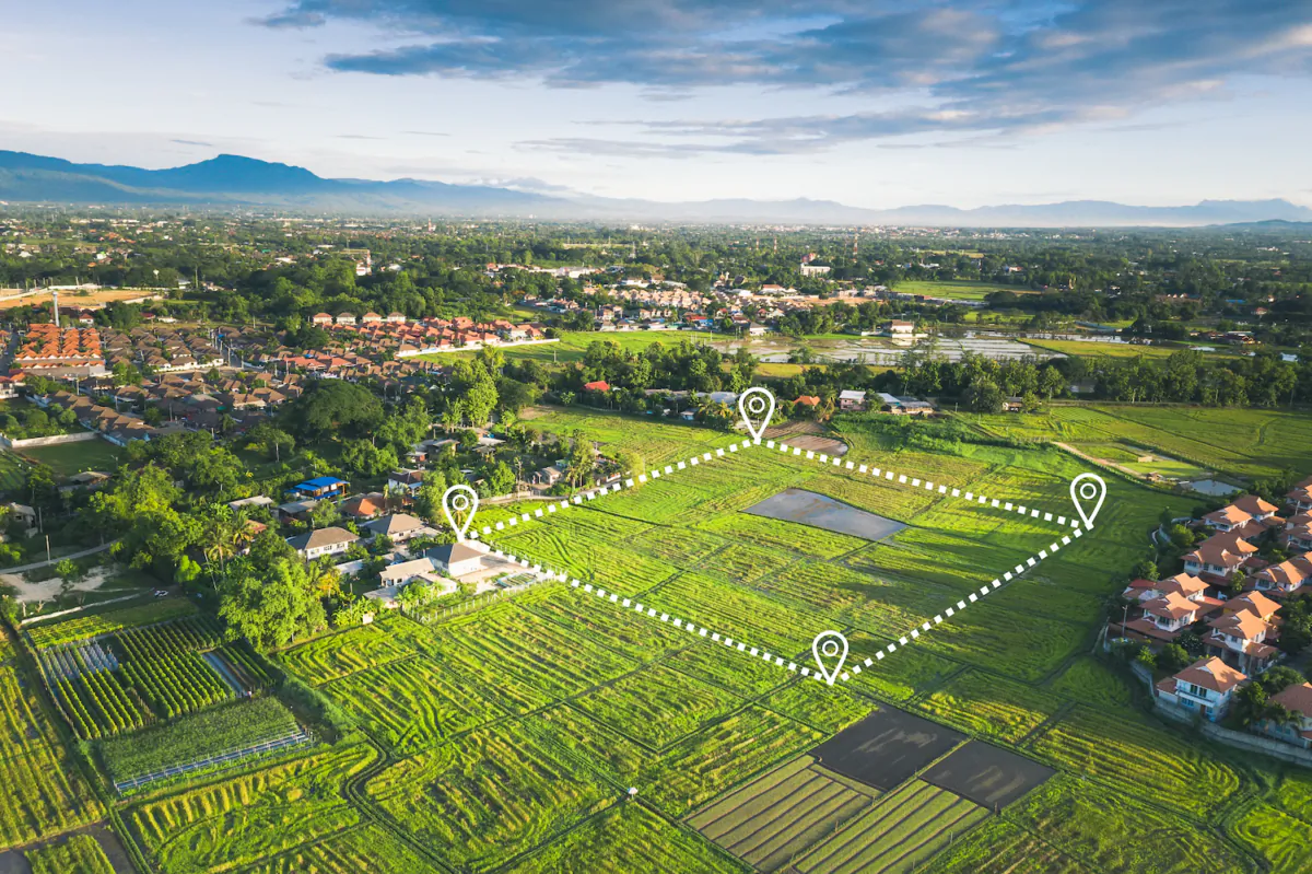 ID numbers identify the boundaries when property ownership transfers to ensure clear title and prevent future ownership disputes. (Bself/Shutterstock)