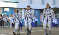 One American, 2 Russians Ride Russian Capsule to the International Space Station