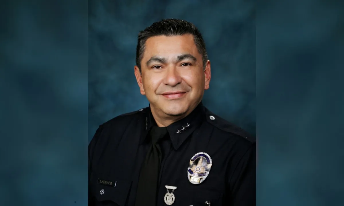 Los Angeles Police Department Assistant Chief Alfred Labrada is under a departmental investigation for possibly stalking another officer he was romantically involved with, according to a report published on Sept. 14, 2023. (Courtesy of the Los Angeles Police Department)