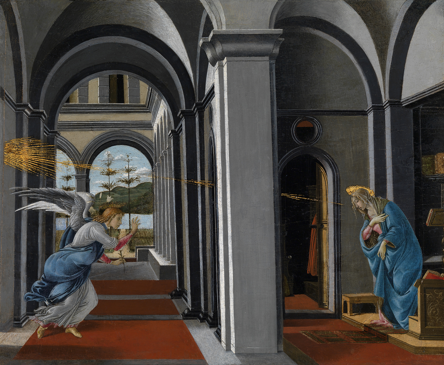 Annunciation by Botticelli