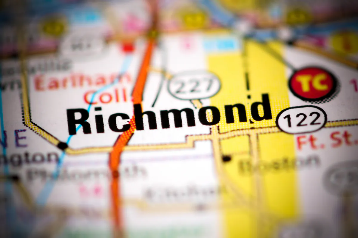 Richmond, Indiana has something for every kind of traveler. (SevenMaps/Shutterstock)