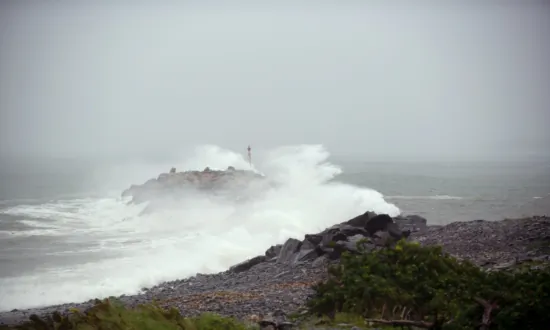 Now a Post-Tropical Storm, Lee Moves Into Gulf of St. Lawrence