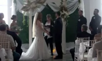 NB Couple Proceeds With Wedding Amid Onslaught From Post-Tropical Storm Lee