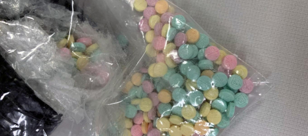 Lego And Fentanyl Pills Found By Officers From The Drug Enforcement Administration