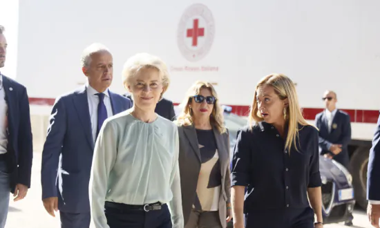 EU Pledges Crackdown on ‘Brutal’ Migrant Smuggling During Visit to Overwhelmed Italian Island