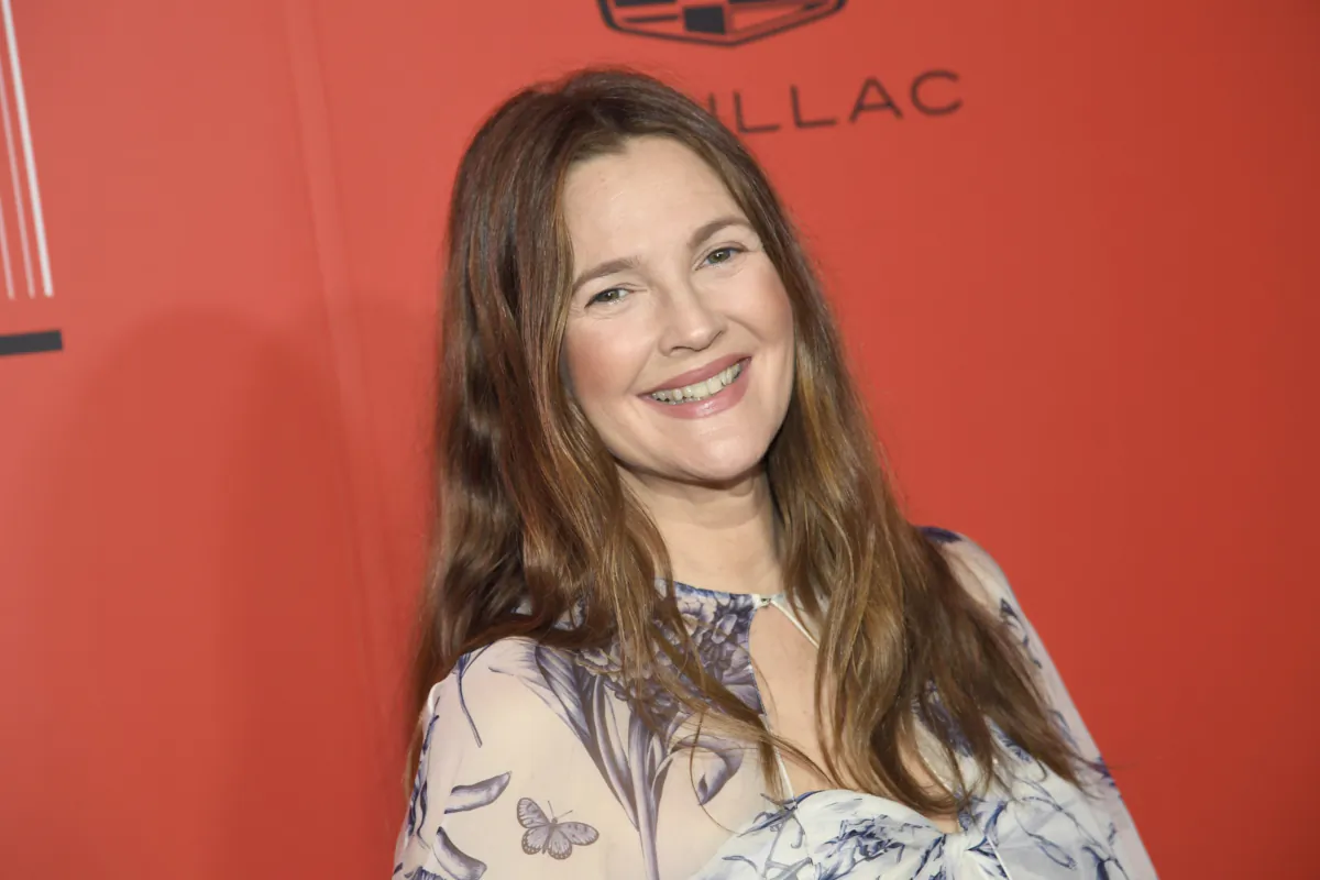Drew Barrymore attends the Time100 Gala, celebrating the 100 most influential people in the world, at Frederick P. Rose Hall in New York on April 26, 2023. (Evan Agostini/Invision/AP)