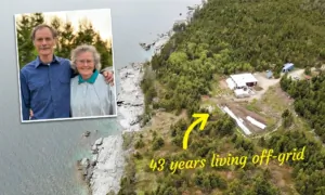Couple Lives 43 Years Off-Grid, Generating Their Own Energy, Food, and Retirement Fund