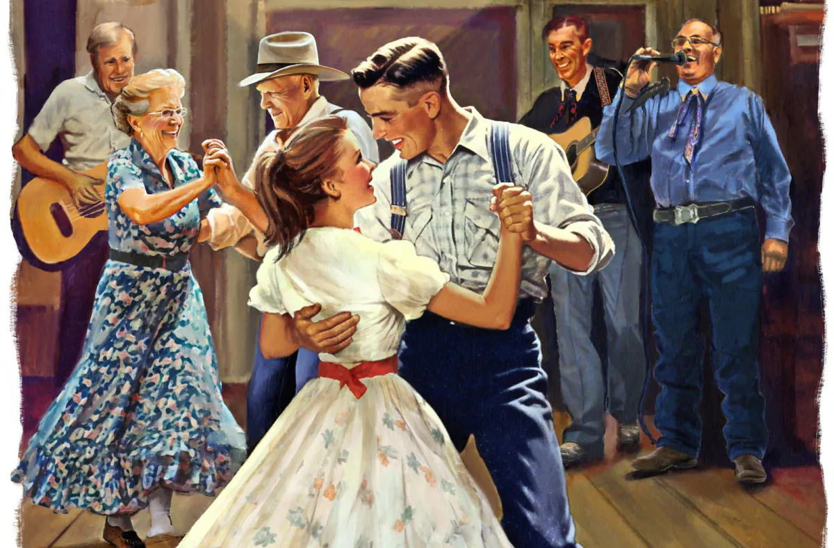 Square dancing is a facet of American culture that's enjoyable for the whole community. (Biba Kayewich)