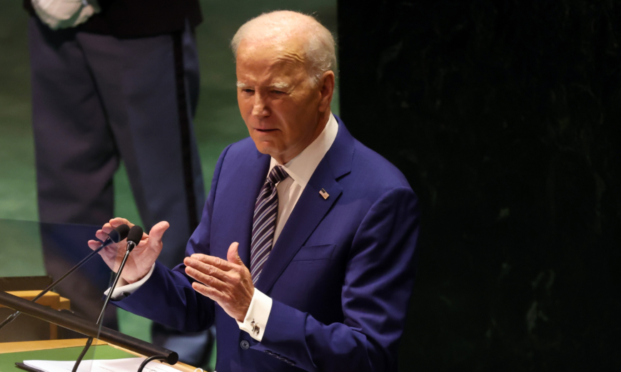 Biden slams Russia, urges global backing for Ukraine at UN.